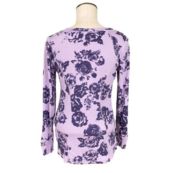 Lularoe Hazel Long Sleeve Raglan V-Neck Tee - Size Small - Picture 3 of 7